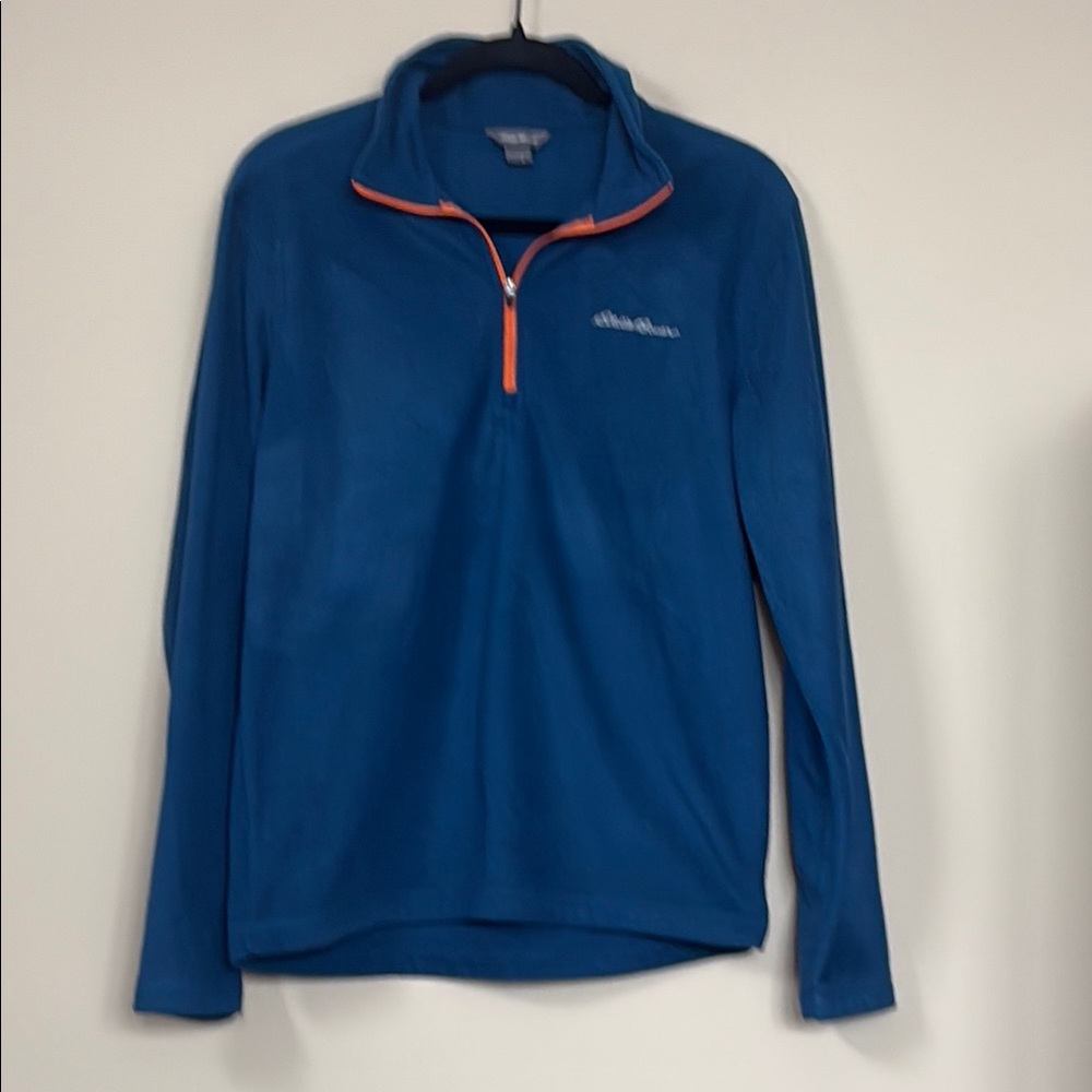 Eddie Bauer Teal Fleece Pullover